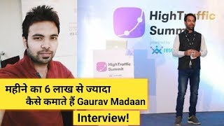 How To Earn More Than 6 Lakh Per Month By Affiliate Marketing By Gaurav Madaan  Episode  3 [upl. by Franni]