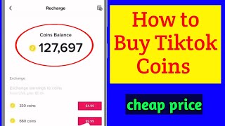 How to Buy Tiktok Coins  tiktok free coins [upl. by Lingwood]