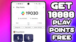 How To Earn Google Play Points  Trick To Get 10000 Play Points Free [upl. by Nawrocki]