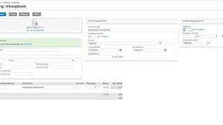 Inboeken van inkoopfactuur [upl. by Yraek]