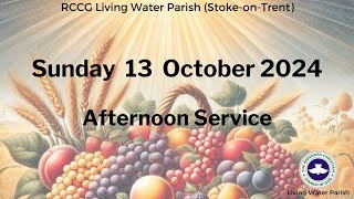 LWP Stoke Afternoon Family Service 13 October 2024 [upl. by Gass]