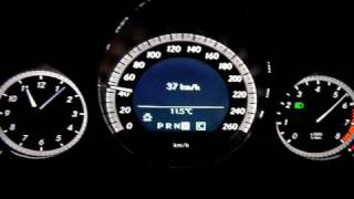 2009 Mercedes Benz E350 CGI Acceleration [upl. by Evot]