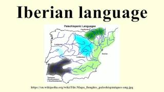 Iberian language [upl. by Dave]