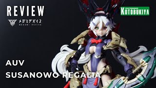 เปิดกล่อง  รีวิว  Review Megami Device 162 AUV Susanowo Regalia  Kotobukiya [upl. by Pence]