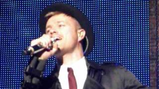 Westlife No ones Gona Sleep Tonight 2nd April 2011 Dublin [upl. by Delahk]