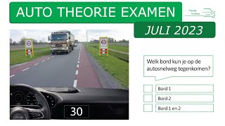 Compleet auto theorie examen juli 2023  gevaarherkenning  kennis  inzicht  voorrang [upl. by Nirik]