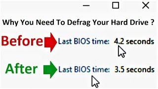 How to check Fragmented files in Hard Drive and How to Defrag Windows 10 [upl. by Belsky778]