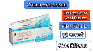 CremaAno Cream Uses in Hindi  Side Effects  Dose SucralfateMetronidazoleLignocaine PilesFissur [upl. by Ashien]