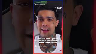 Yeferson Cossio se maquilló como Ariana Grande y causó controversia en redes sociales [upl. by Nannaihr]