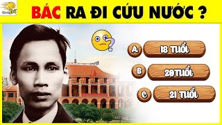 Đoán 13 Câu Đố BÍ ẨN VỀ BÁC HỒ Và Lịch Sử Việt Nam 4000 Năm  Tập Hay Nhất 1  Nhanh Trí [upl. by Onaicnop]