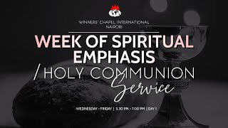 DAY 1 WEEK OF SPIRITUAL EMPHASIS  MAY 31ST 2023 [upl. by Flavio]