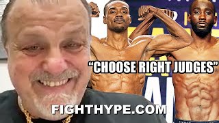 SPENCE amp CRAWFORD WARNED “CHOOSE RIGHT JUDGES” VILLA PROMOTER LEWKOWICZ TELLS ENNIS “BOMBS AWAY” [upl. by Mowbray]