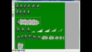 Mugen Char Tutorial 1  Preparing Spritesheet [upl. by Leroi]