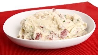 Red Skin Mashed Potatoes Recipe  Laura Vitale  Laura in the Kitchen Episode 677 [upl. by Ollayos]