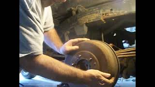 1991 nissan d21 hardbody back brake replacement [upl. by Leidba]