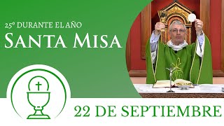 Santa Misa de hoy domingo 22 de septiembre 2024 [upl. by Bonina]