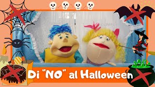 NO AL HALLOWEEN HISTORIA CON TÍTERES PARA NIÑOSCÓMO EXPLICAR PORQUÉ NO PARTICIPAR DEL HALLOWEEN [upl. by Nylear241]