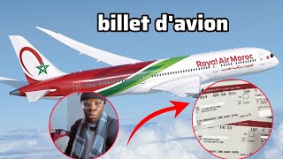 Problème de faux billet davion Maroc en wolof avec [upl. by Blum604]