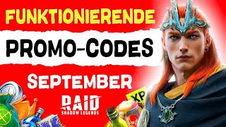 ➕ NEUE Raid Shadow Legends PromoCode FÜR ALLE ⚡ Deutch September 2024 [upl. by Schick26]