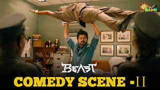 Beast Comedy Scenes ll  Vijay  Pooja Hegde  Super Hit comedy  Adithya TV [upl. by Noiraa970]