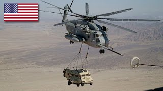 Tense Moments The CH53E Super Stallion Conduct Aerial Refuel during Heavy Lift Exercises [upl. by Harriott]