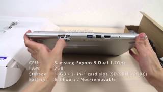 Samsung Chromebook Unboxing specs and hardware review [upl. by Nathan]