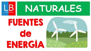 FUENTES de ENERGÍA RENOVABLES y NO RENOVABLES para niños ✔👩‍🏫 PRIMARIA [upl. by Enaz24]