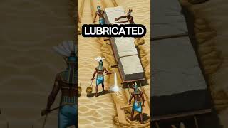 How Did Ancient Egyptians Build the Pyramids historyshorts [upl. by Ruhtracm]