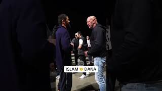 Islam Makhachev linked up with Dana White 🤝 UFC311 [upl. by Doolittle101]