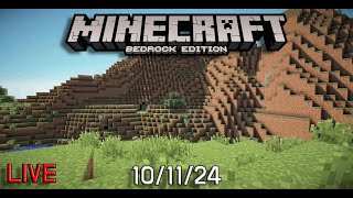 Join our survival realm  Minecraft Bedrock Live [upl. by Hollyanne]