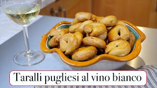 Taralli pugliesi al vino bianco e semi di finocchio pronti in 90 minuti Ricetta veloce e squisita [upl. by Nosreffej]