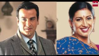 Ronit Roy Meets Kyunki Saas Bhi Kabhi Bahu Thi CoStar Smriti Irani In Flight [upl. by Ladnek]