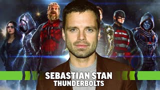 Sebastian Stan Reveals He Hasn’t Seen the Thunderbolts Script Yet [upl. by Awhsoj]