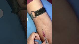 Intravenous injection  intravenous injection lagana sikhe injection nursing shorts ivinjection [upl. by Crescin]