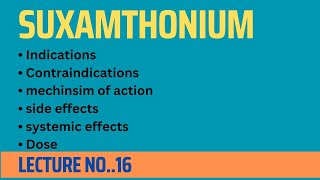 injection Suxamthonium  succinylcholine [upl. by Mullac]