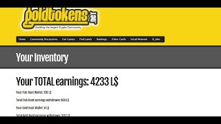 How to Open The Goldtokens Inventory Page through the HUD [upl. by Mccourt]