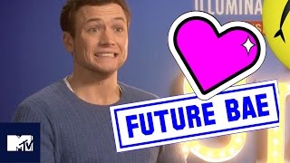 Taron Egerton Goes Speed Dating  Sing  MTV Movies [upl. by Dominik771]