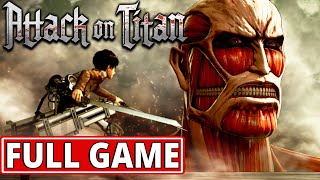 Attack on Titan 2016 video game  FULL GAME walkthrough  Longplay [upl. by Noruq]