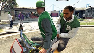 GTA 5 FRANKLIN amp LAMAR  THE STREETS IS OURS  TERRITORY TAKEOVER GTA 5 MODS [upl. by Elawalo]