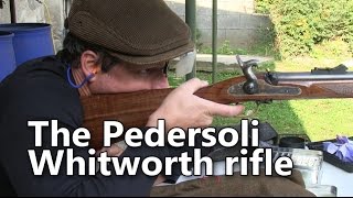 Shooting the Pedersoli Whitworth rifle [upl. by Ahsilak506]