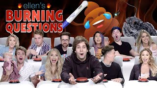 YouTubers Take On Ellen’s Burning Questions [upl. by Eanom]