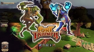 Fort Triumph  Medieval XCOM  Lets Play Fort Triumph Gameplay [upl. by Atram]