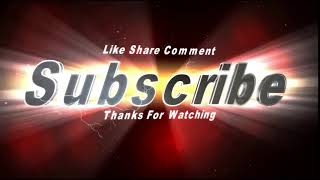 Subscribe Like Share comment video free download YouTube free intro art thanks for watching [upl. by Wolenik]