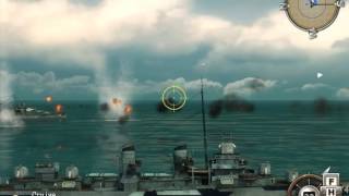 Battlestations Midway Campaign Mission 9 Battle of the Coral Sea [upl. by Guenna]