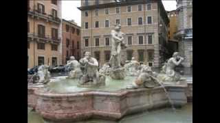 Piazza Navona Roma Italia [upl. by Archangel411]