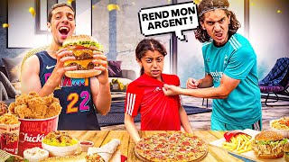 MA SOEUR A VOLÉ DE LARGENT A YASSINE POUR ACHETER DES FAST FOOD  ⚠️🔥  Sa commence mal [upl. by Akciret]