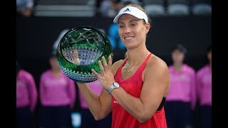 2018 Sydney International Final  Angelique Kerber vs Ashleigh Barty  WTA Highlights [upl. by Drofyar]