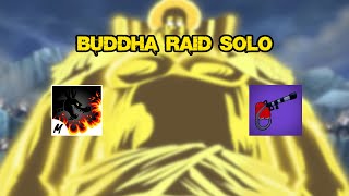 Blox Fruits  Buddha Raid Solo with Dragon Talon and Acidum Rifle [upl. by Ivgnout]