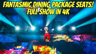 Disneyland Fantasmic From Dining Package Seating  Full Show in 4k [upl. by Maletta]