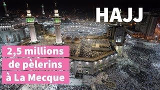 Le hajj 5 jours de pèlerinage à La Mecque  AFP Photo [upl. by Luanni]